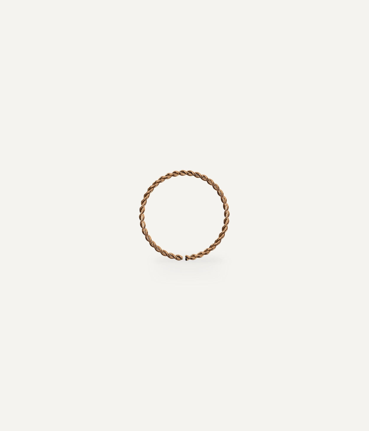 Veronica - 9K Gold Continuous Spiral Nose Ring