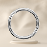 Juniper - 14K Gold Plain Hinged Hoop